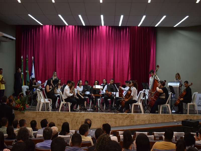 Orquestra de Câmara da UFS na abertura da Semac