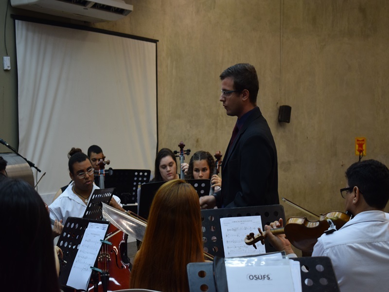 Orquestra de Câmara da UFS na abertura da Semac